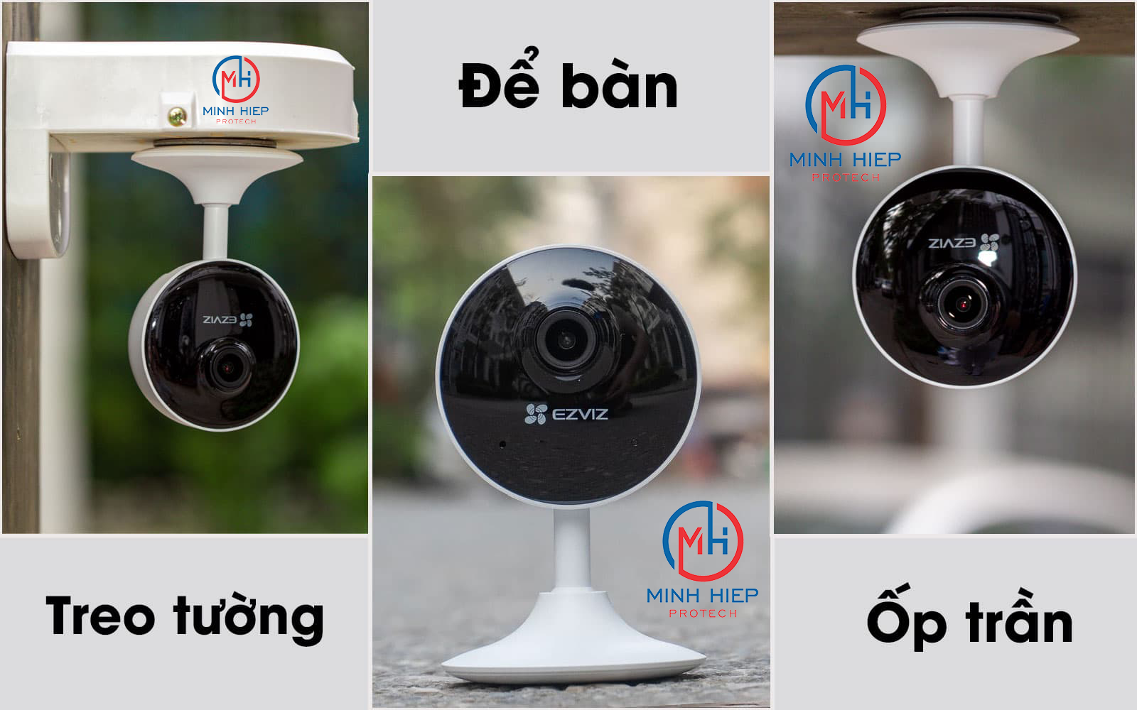 Hướng lắp đặt và sử dụng camera C1C-B Ezviz, camera wifi